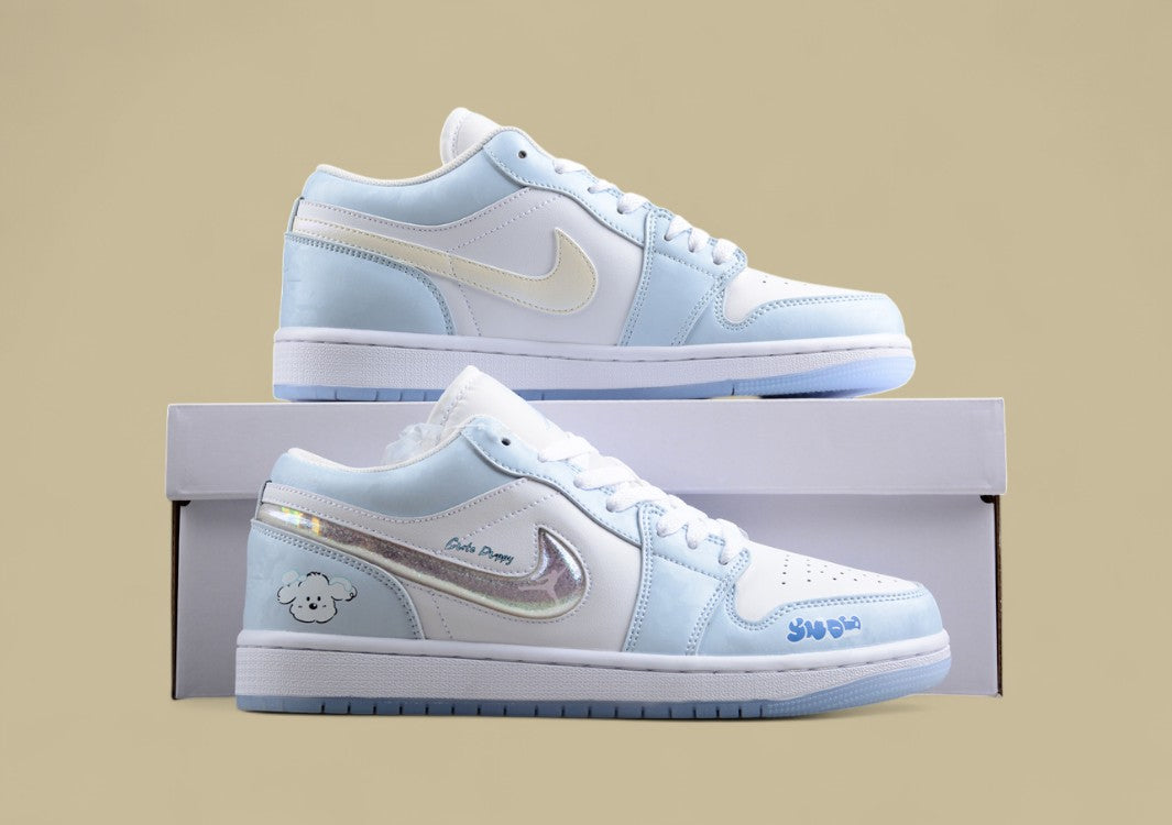 Air Jordan 1 Low SE "Little Puppy – Icy Blue"
