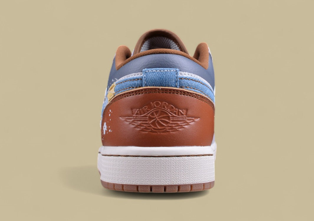 Air Jordan 1 Low SE "Panda Embroidery – Winter Edition"