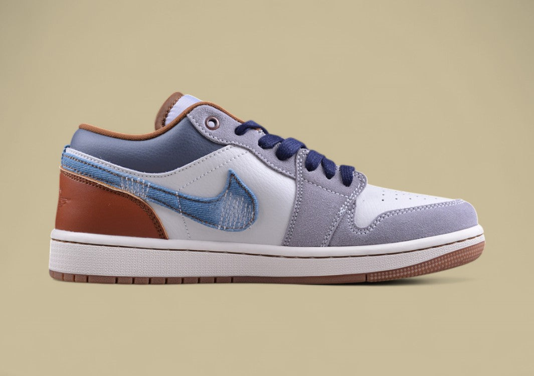 Air Jordan 1 Low SE "Panda Embroidery – Winter Edition"