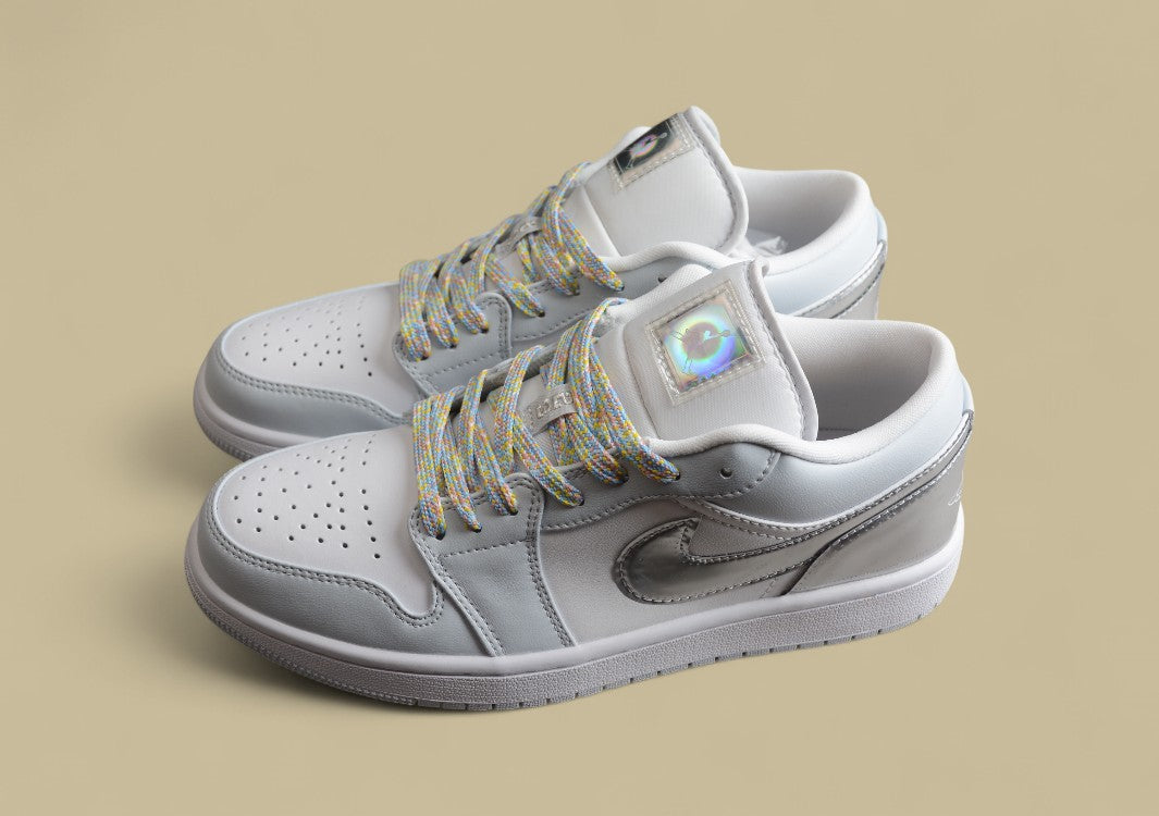 Air Jordan 1 Low Silver Tear