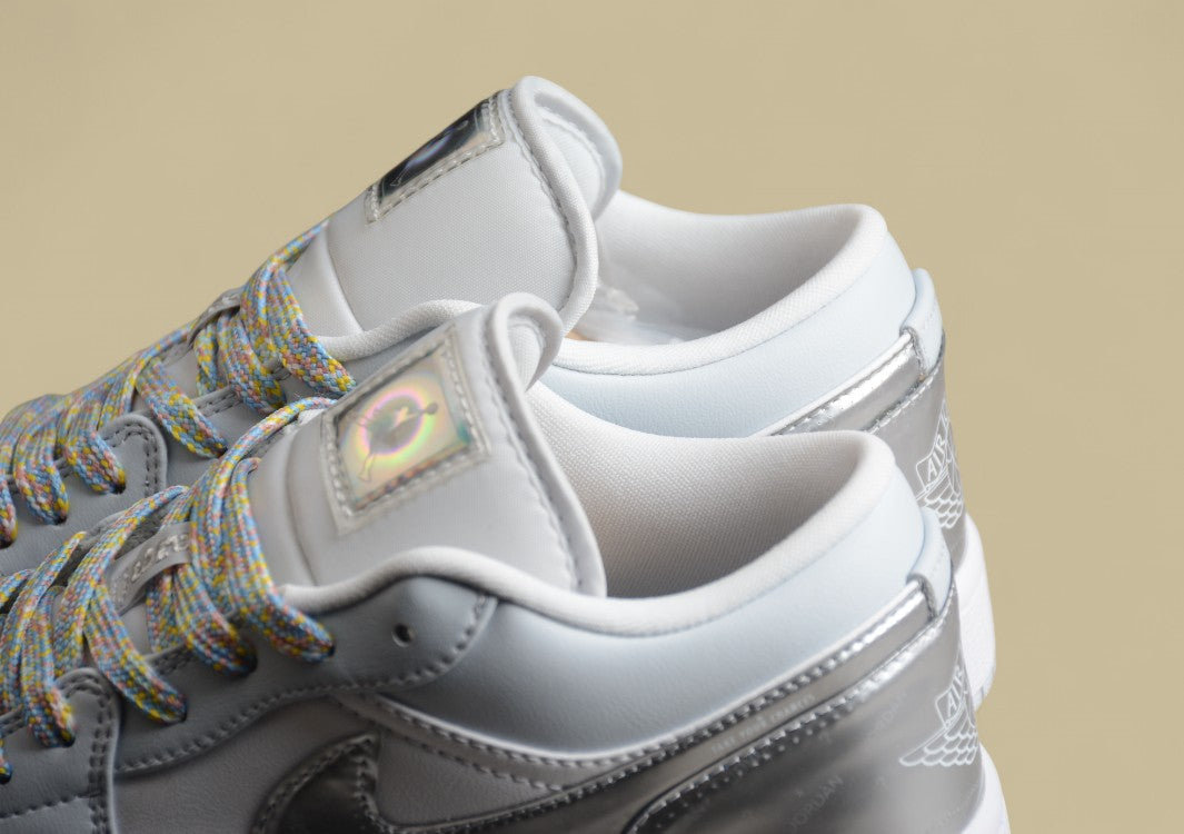 Air Jordan 1 Low Silver Tear