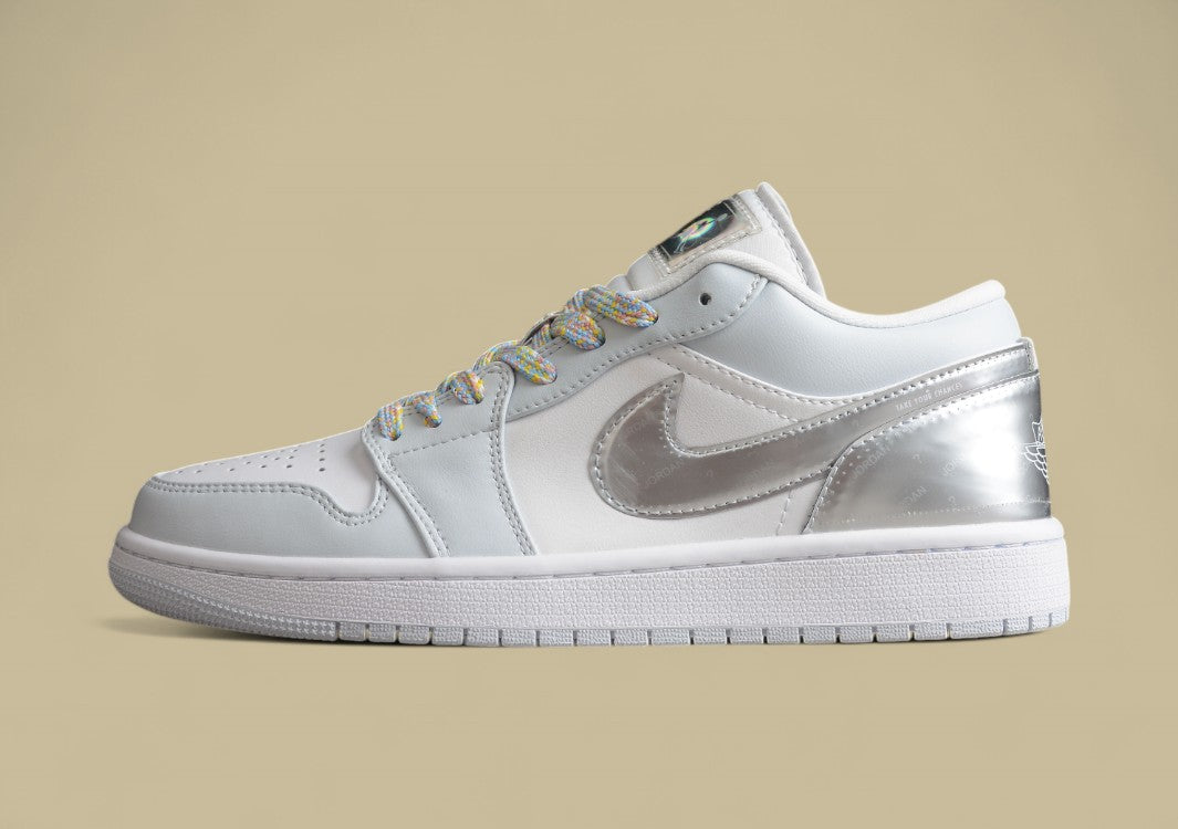 Air Jordan 1 Low Silver Tear