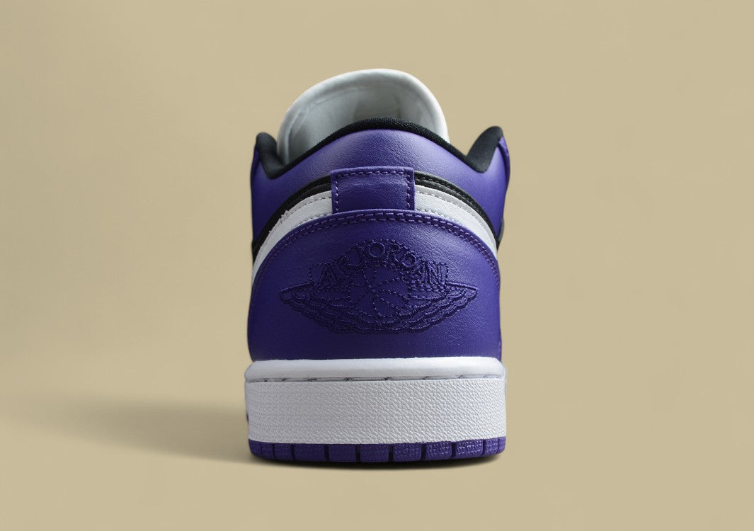 Air Jordan 1 Low Top Purple Black