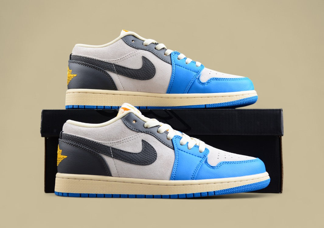 Air Jordan 1 Low "UNC Grey" Carolina Blue