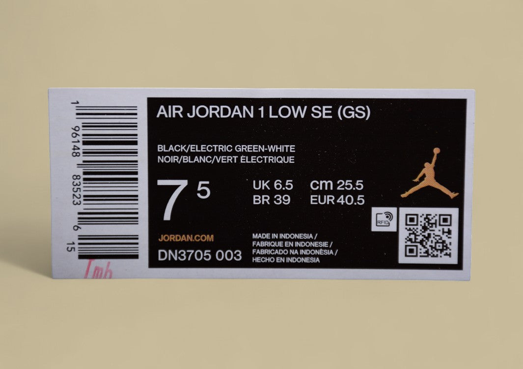 Air Jordan 1 Low "Wear Away" Forest Green