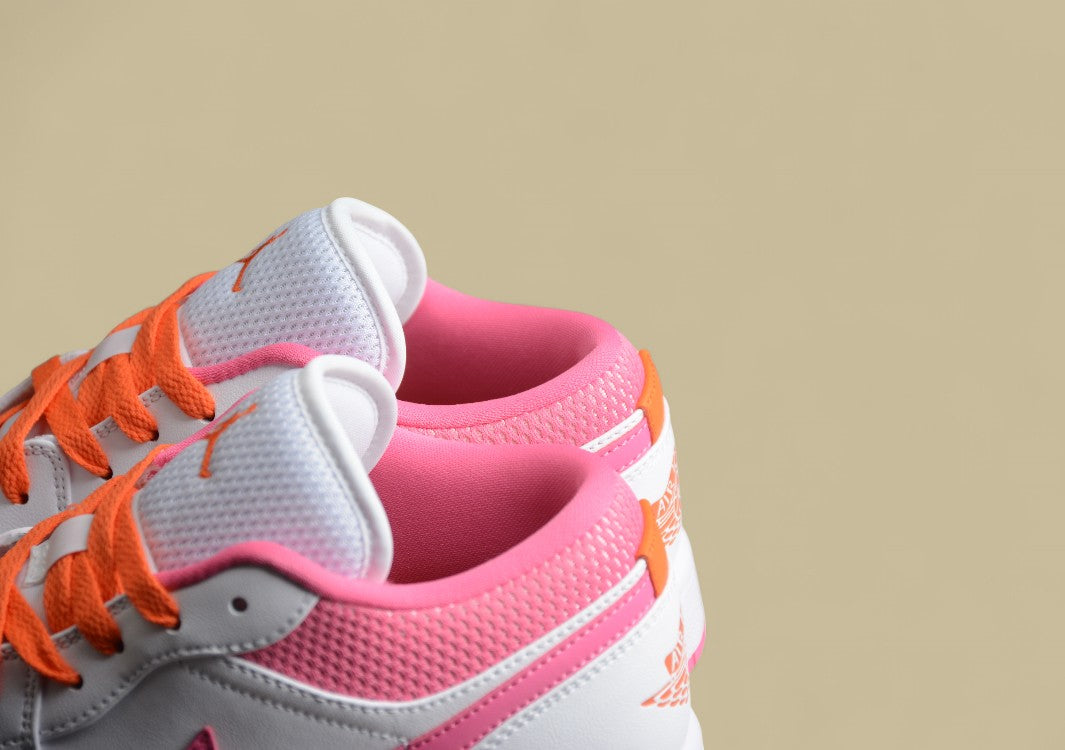 Air Jordan 1 Low White/Pink