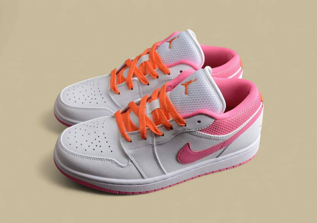 Air Jordan 1 Low White/Pink