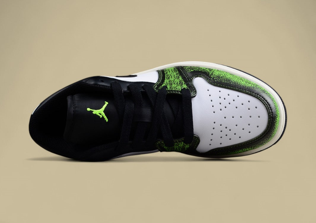 Air Jordan 1 Low X White and Green