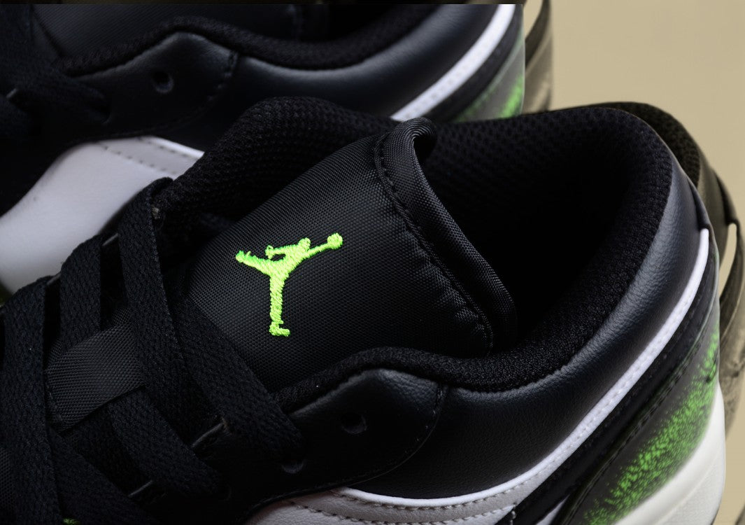 Air Jordan 1 Low X White and Green