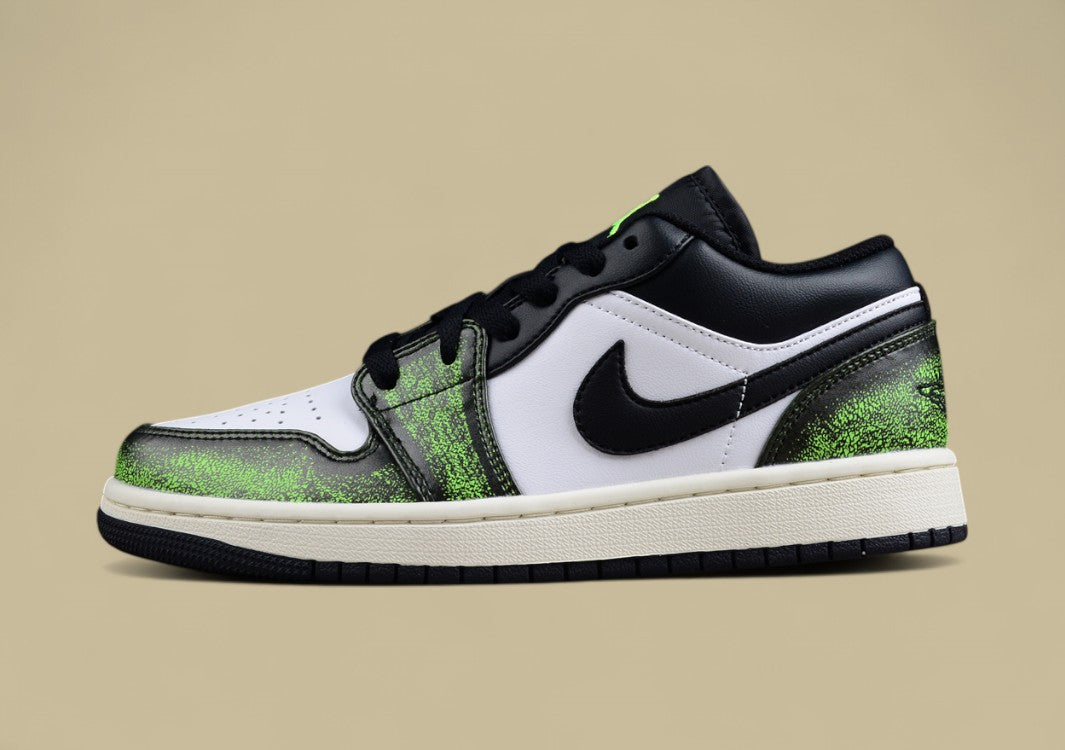 Air Jordan 1 Low X White and Green