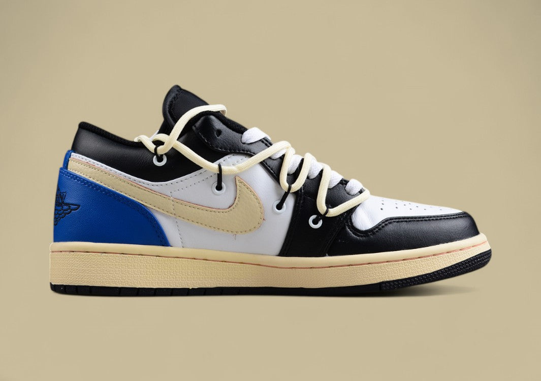 Air Jordan 1 Low  – Black/White/Blue