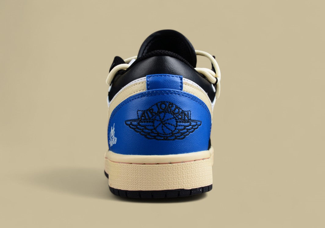 Air Jordan 1 Low  – Black/White/Blue