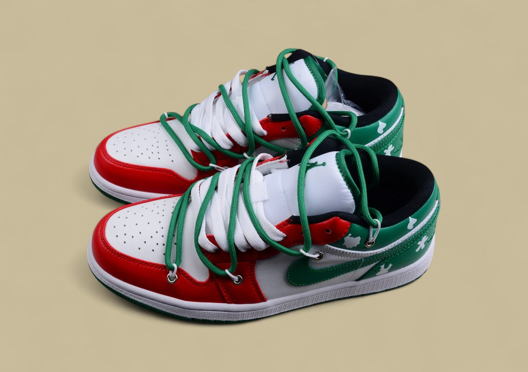 Air Jordan 1 Low “Christmas” Red/Green