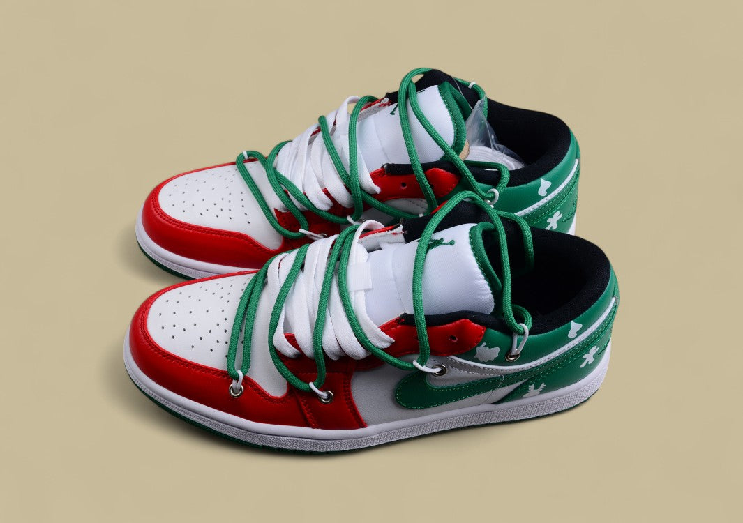 Air Jordan 1 Low “Christmas” Red/Green
