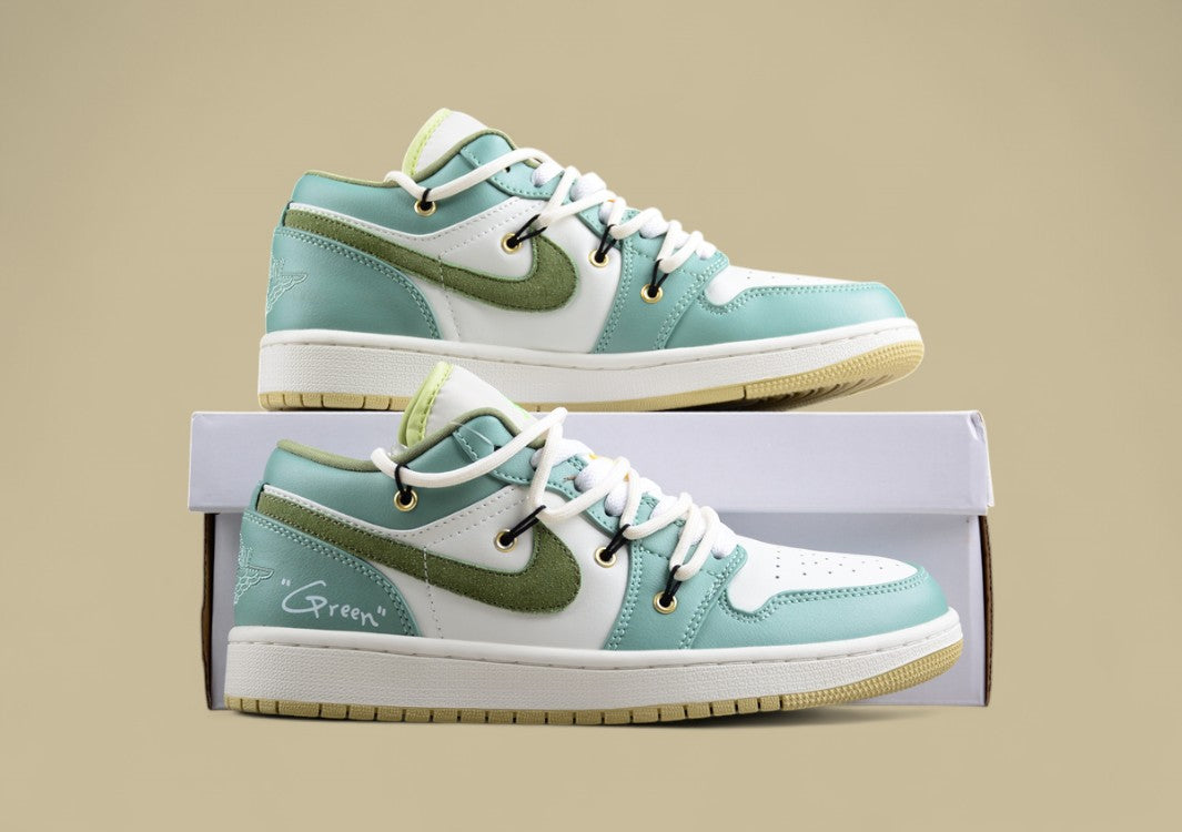 Air Jordan 1 Low “Green Graffiti”