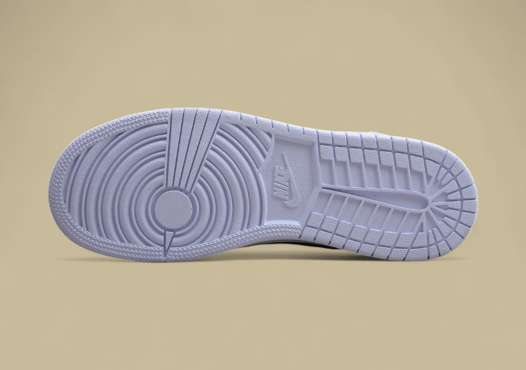 Air Jordan 1 Low “R20” – White/Iridescent Purple-Gold Accents