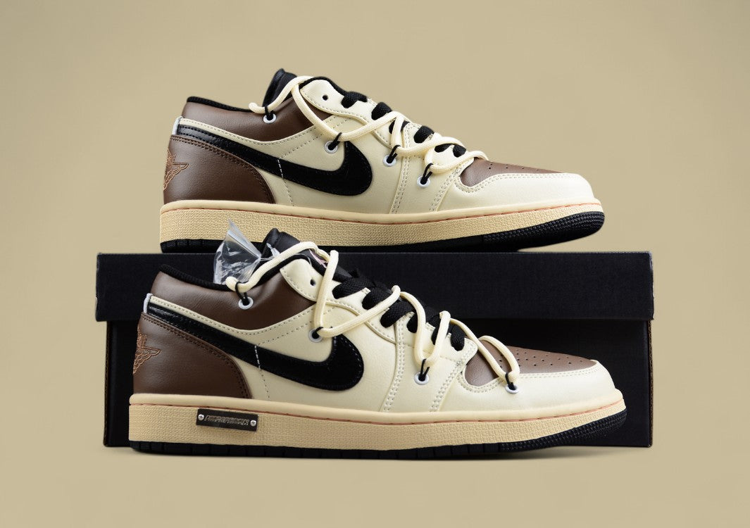 Air Jordan 1 Low “Two-Tone Mocha Latte”