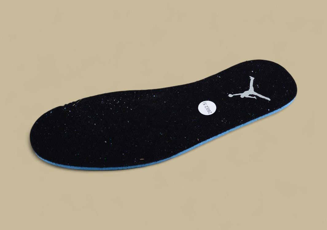 Air Jordan 1 Low – White/Grey/Black with Blue