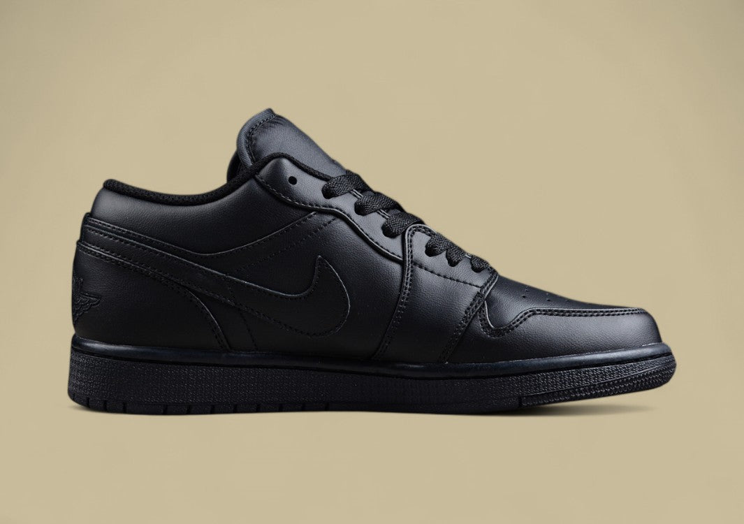 Air Jordan 1 all Black Low-top