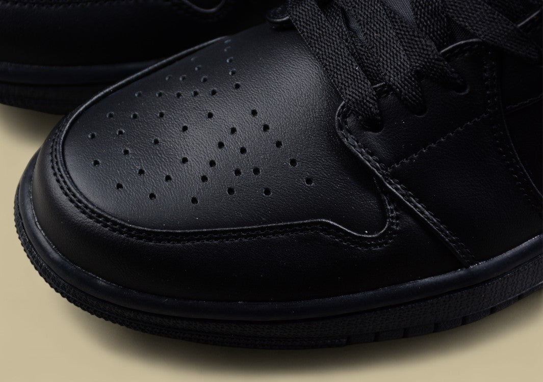 Air Jordan 1 all Black Low-top