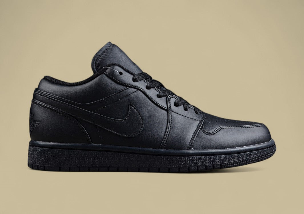 Air Jordan 1 all Black Low-top