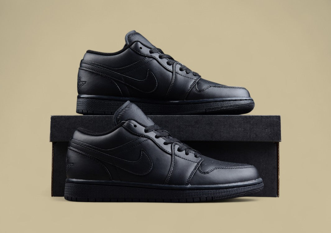 Air Jordan 1 all Black Low-top