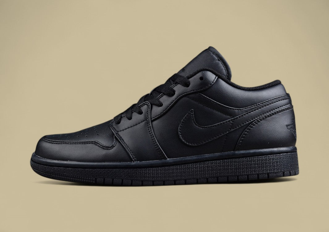 Air Jordan 1 all Black Low-top