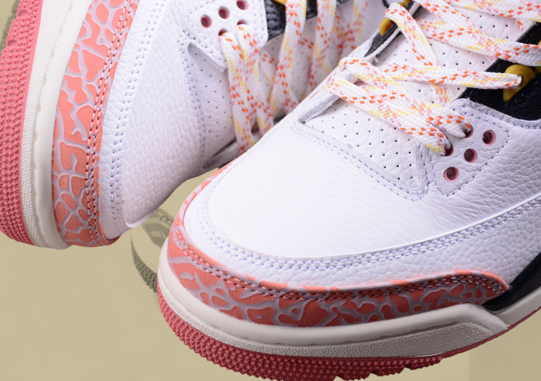 Air Jordan 3 GS "Red Stardust"