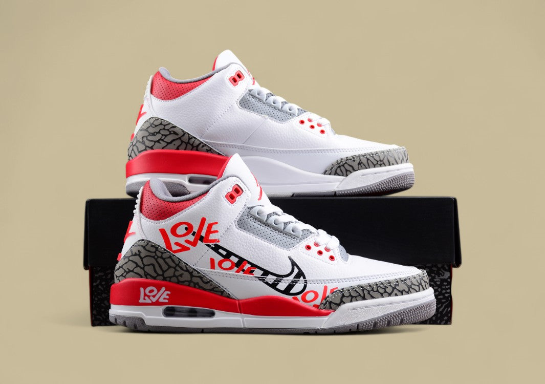 Air Jordan 3 Retro "Fire Red"