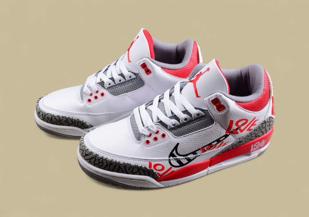 Air Jordan 3 Retro "Fire Red"