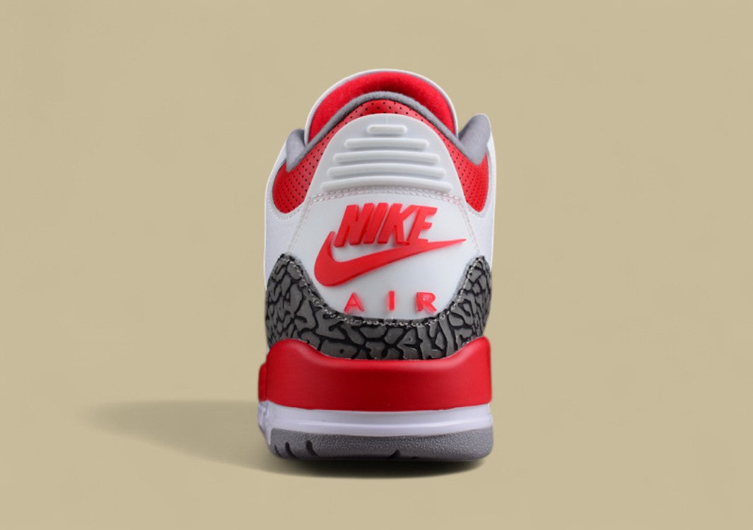 Air Jordan 3 Retro "Fire Red" – Legendäres Design mit explosivem Farbakzent