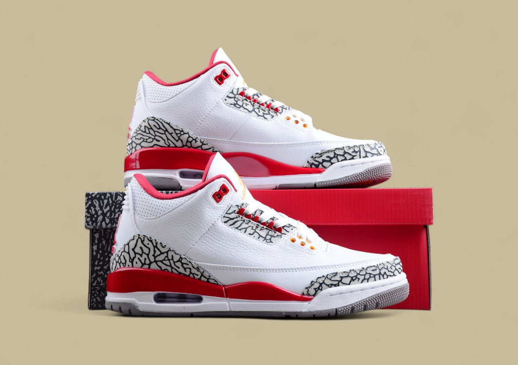 Air Jordan 3 Retro "Fire Red" – Zeitloser Klassiker mit explosivem Colorway
