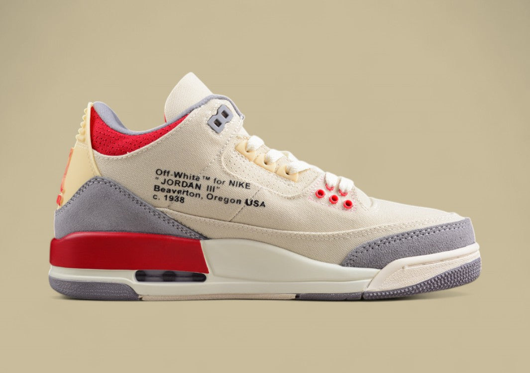 Air Jordan 3 Retro "Off-White Inspired Custom“