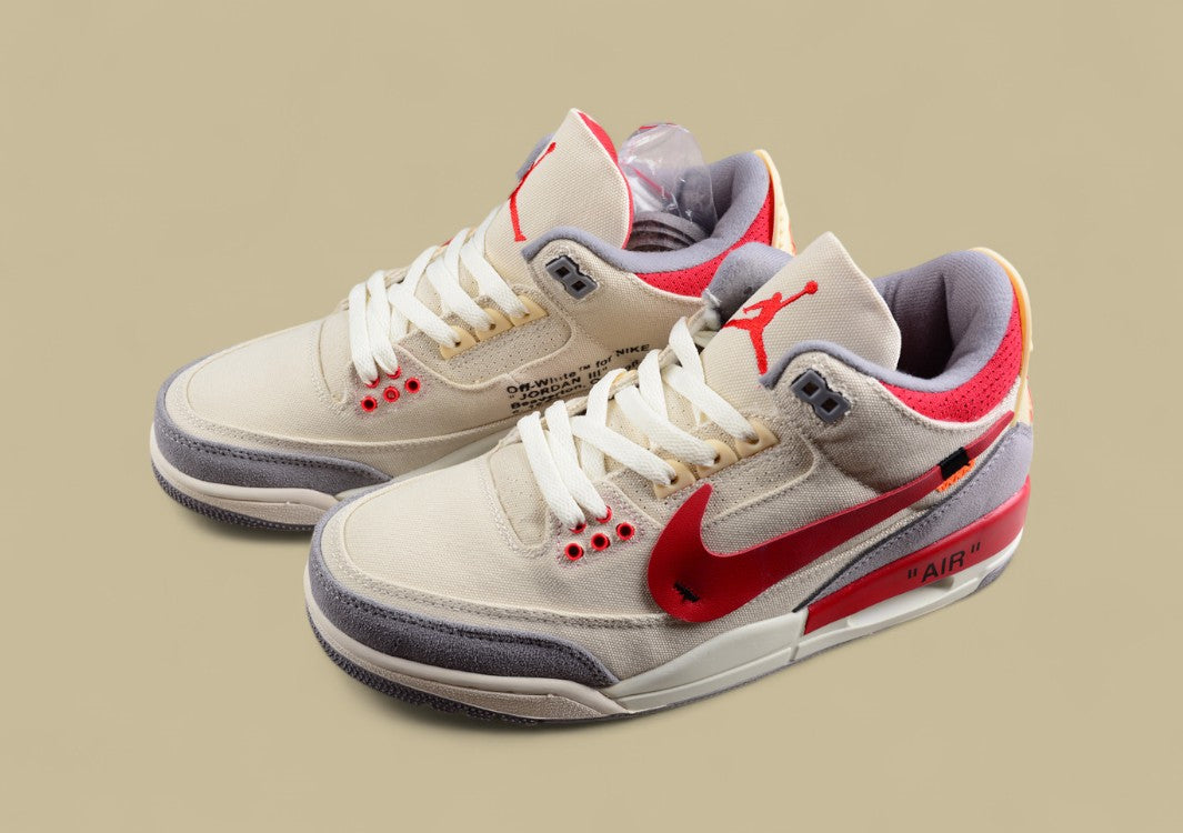 Air Jordan 3 Retro "Off-White Inspired Custom“