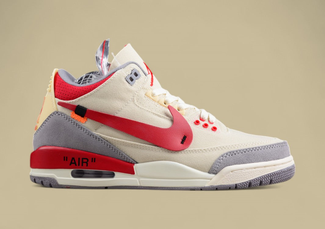 Air Jordan 3 Retro "Off-White Inspired Custom“