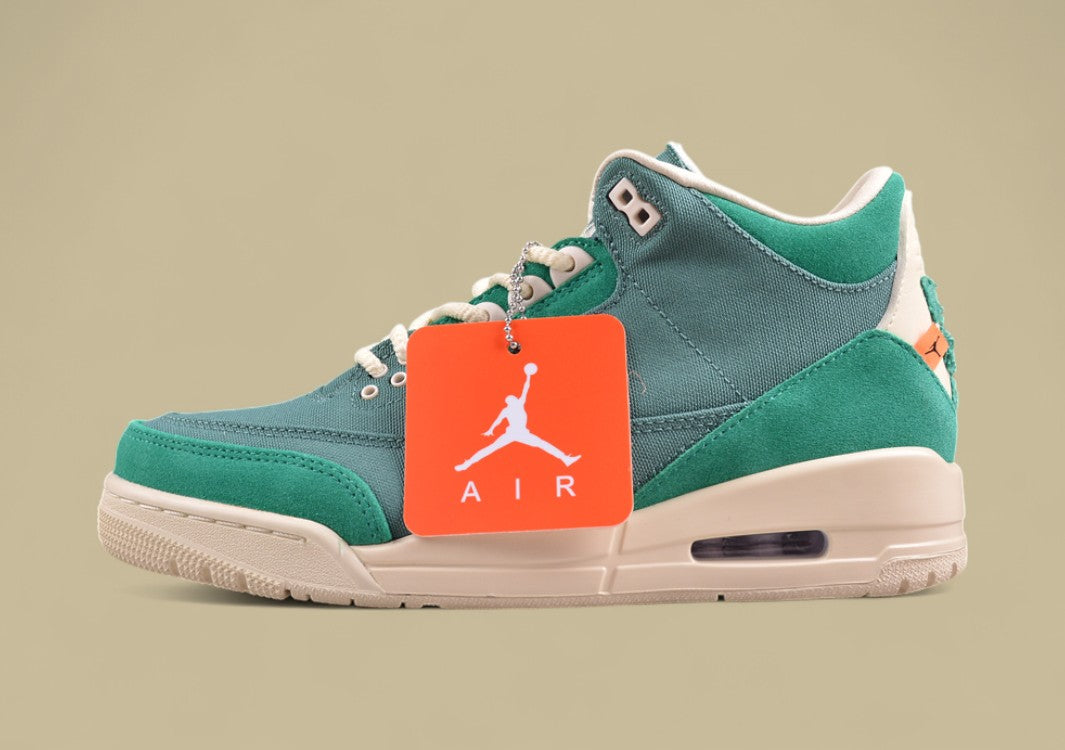 Air Jordan 3 Retro “Green Canvas”