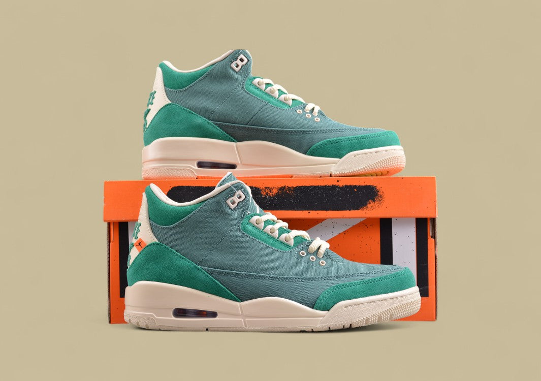 Air Jordan 3 Retro “Green Canvas”