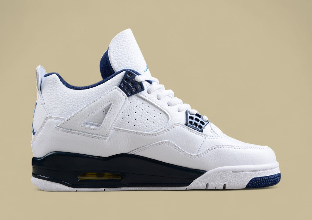 Air Jordan 4 Columbia White And Blue