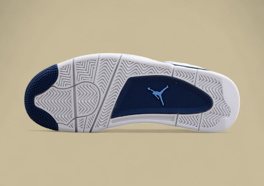 Air Jordan 4 Columbia White And Blue