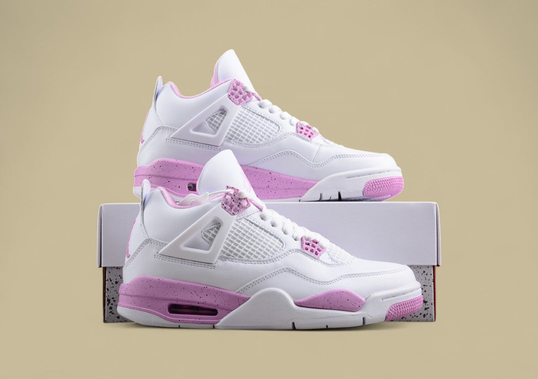 Air Jordan 4 GS Cacao Wow Joe 4 White Pink Oreo