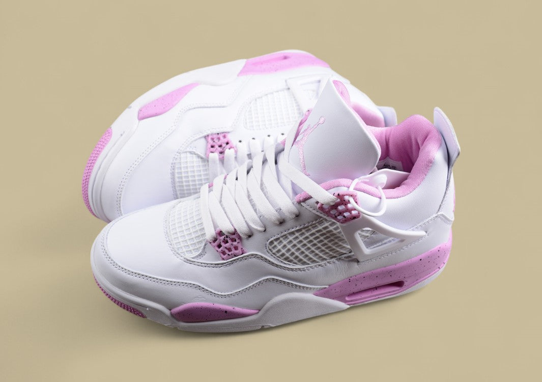 Air Jordan 4 GS Cacao Wow Joe 4 White Pink Oreo