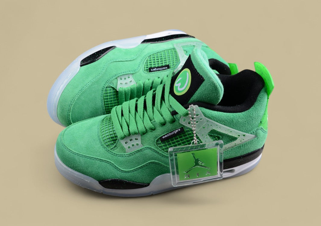 Air Jordan 4 PE Green Duck Limited Edition