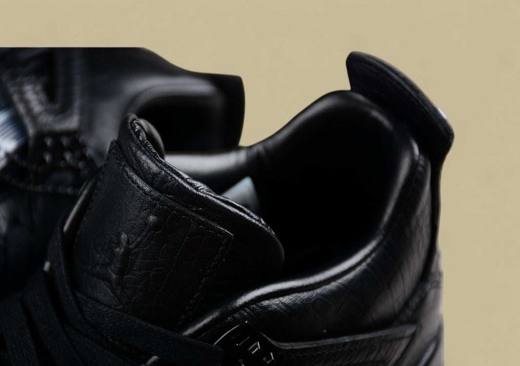 Air Jordan 4 Premium "Pony Hair" Luxury Black