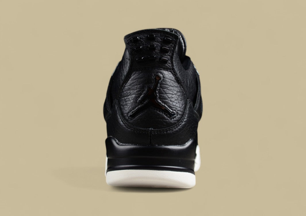 Air Jordan 4 Premium "Pony Hair" Luxury Black