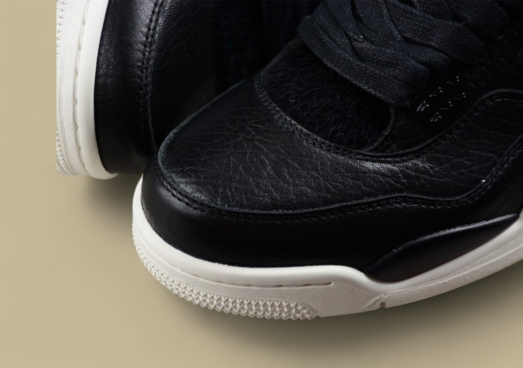 Air Jordan 4 Premium "Pony Hair" Luxury Black