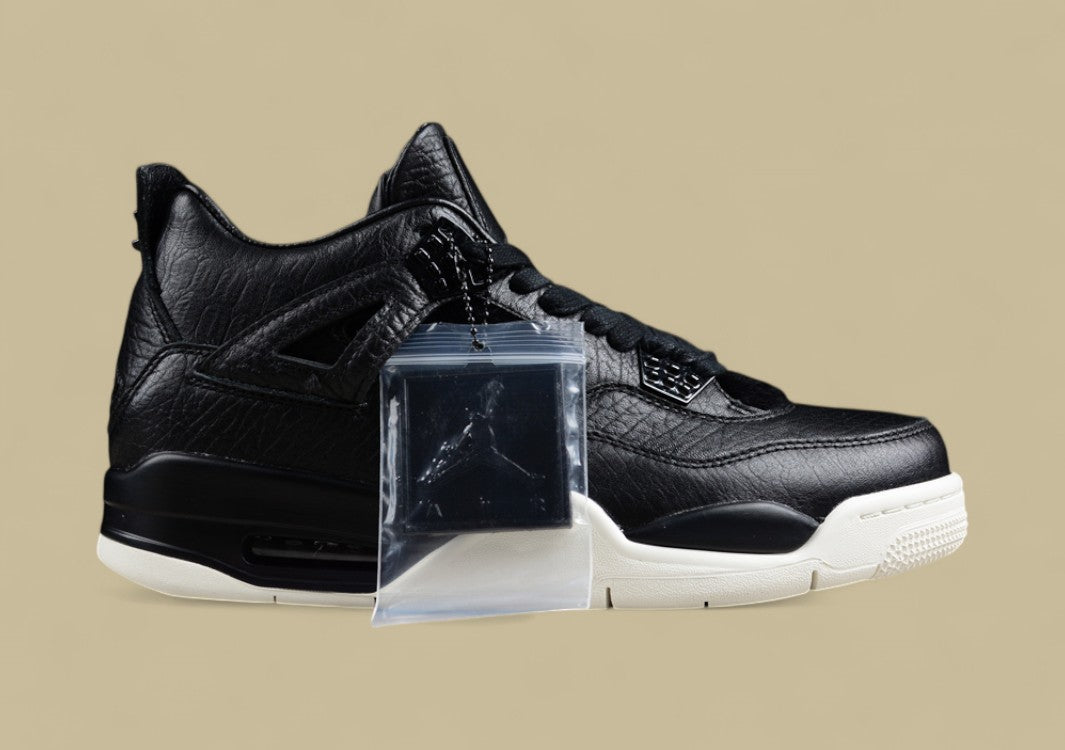 Air Jordan 4 Premium "Pony Hair" Luxury Black