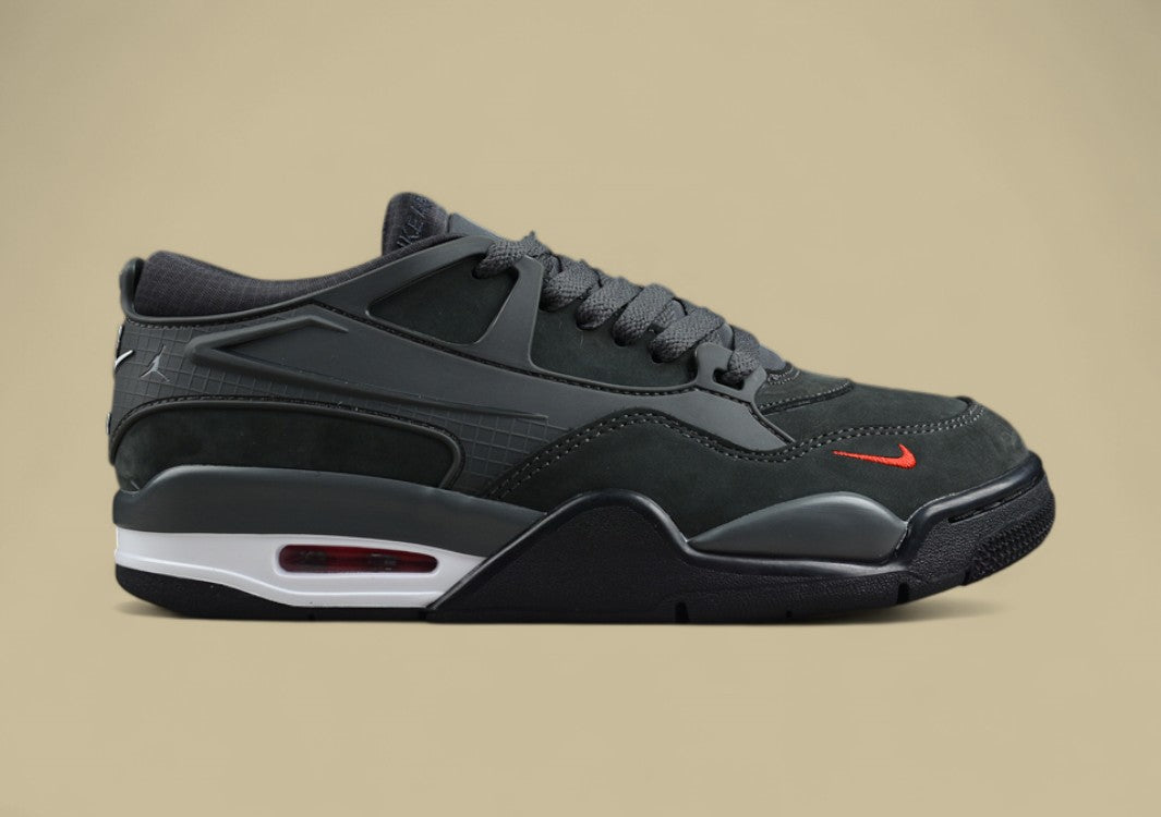 Air Jordan 4 "Remastered" Black And Red