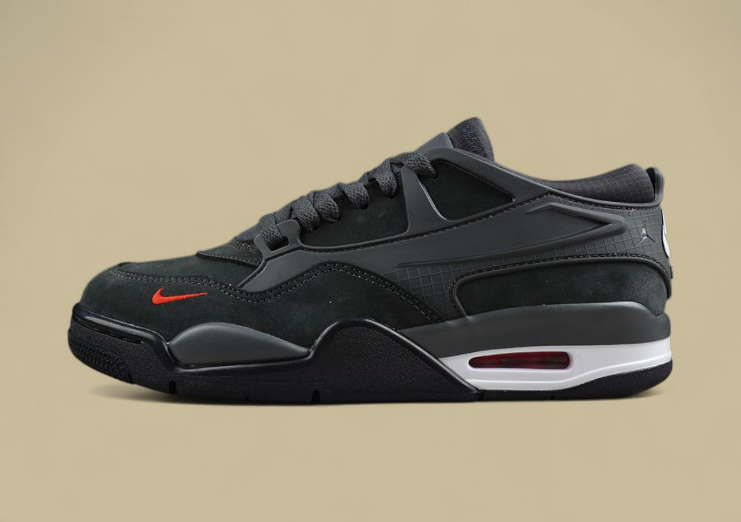 Air Jordan 4 "Remastered" Black And Red