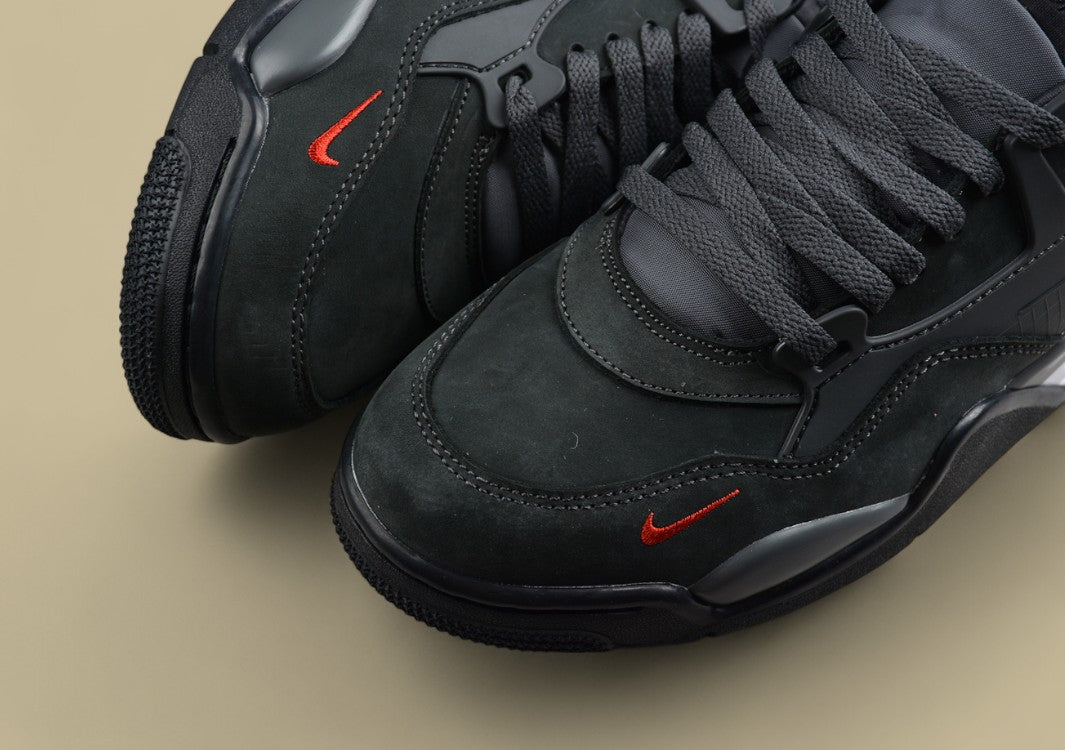 Air Jordan 4 "Remastered" Black And Red