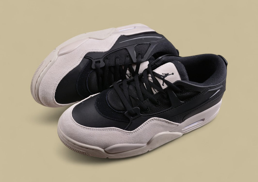Air Jordan 4 Remastered Black And White